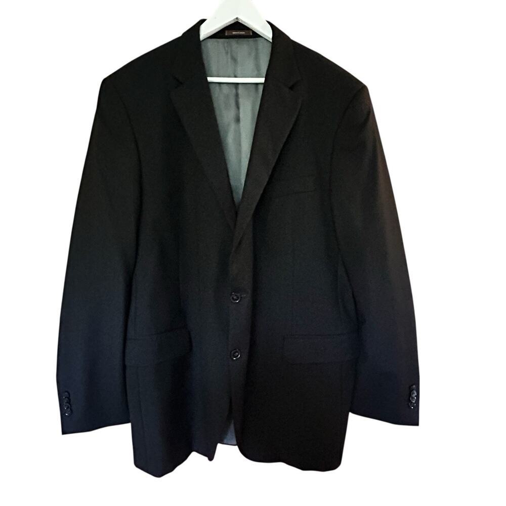 Peter Millar Men’s Blazer/Jacket Wool Two Button Sport Coat 46T Made in Canada